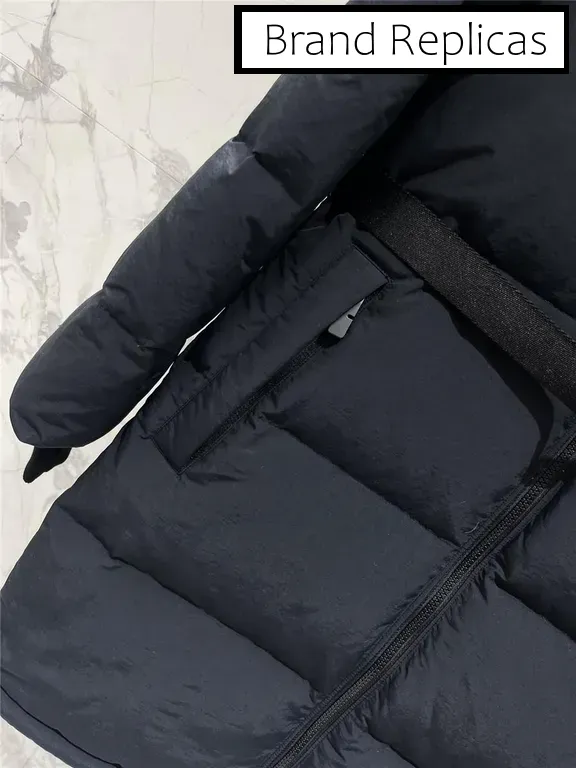 Burberry Hooded Long Puffer Jacket